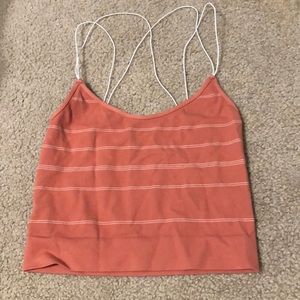 salmon tank top